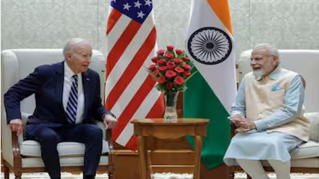 Biden with Modi