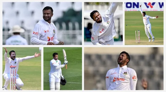 Shakib Al Hasan sets a new record for Bangladesh cricket by becoming…