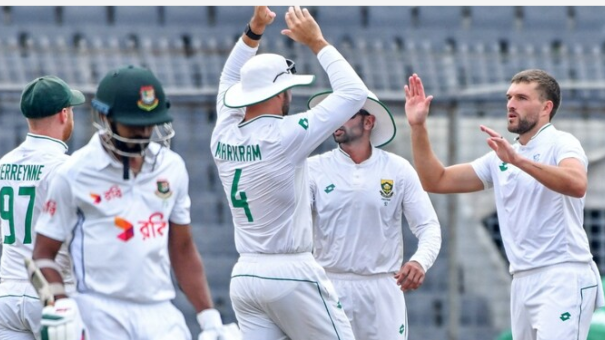 What is the updated WTC ranking after the recent victory of South Africa over Bangladesh?