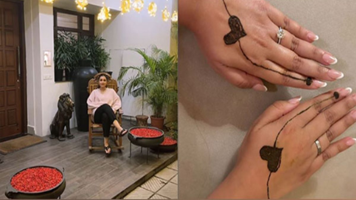Parineeti Chopra excited for her second Karwa Chauth, flaunts minimalist mehendi