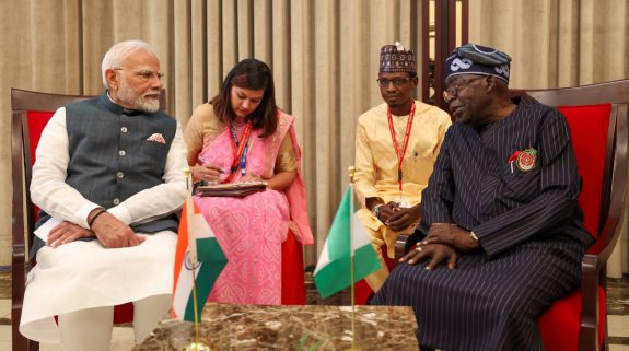 PM Modi meets Nigerian President Bola Ahmed Tinubu