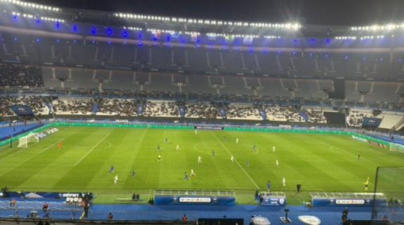 Watch: Tensions flare up as French fans and Israeli fans embroil in a clash during the Nations League match