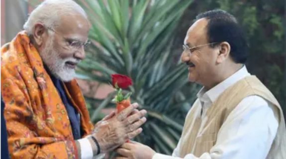 “Remarkable contributions”: PM Modi extends birthday wishes to BJP President JP Nadda