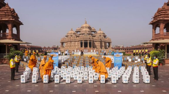 Grand Finale Golden Anniversary Celebration of BAPS Volunteer Services on 7 December at Narendra Modi Stadium, Ahmedabad–Felicitating Selfless Service and Devotion of 100,000 BAPS volunteers