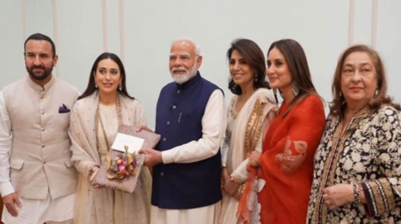 PM Modi meets Kapoor family, recalls Advani and Vajpayee watching Raj Kapoor’s ‘Phir Subah Hogi’