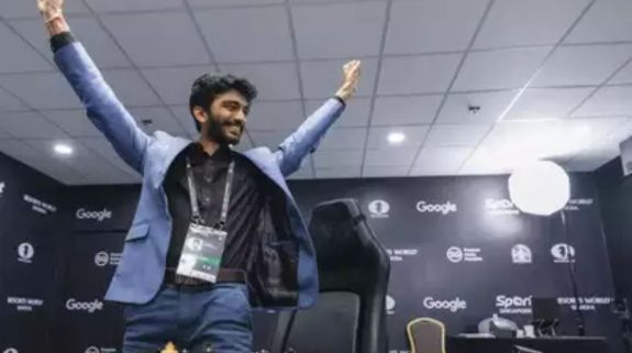 Watch: Netizens react as Gukesh Dommaraju becomes the youngest Indian to become World Champion