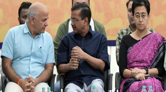 Kejriwal, Sisodia, Atishi are faces of corruption: Delhi BJP as AAP’s top leaders trail in early trends