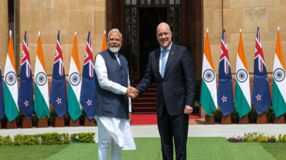 ‘Matter of immense joy to welcome New Zealand PM to Delhi’: PM Modi