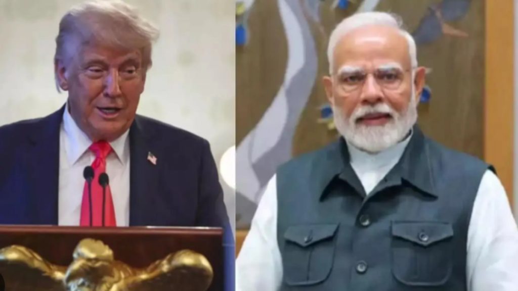 Donald Trump and PM Modi