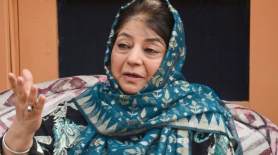 “War is not a solution to any problem…”: PDP Chief Mehbooba Mufti