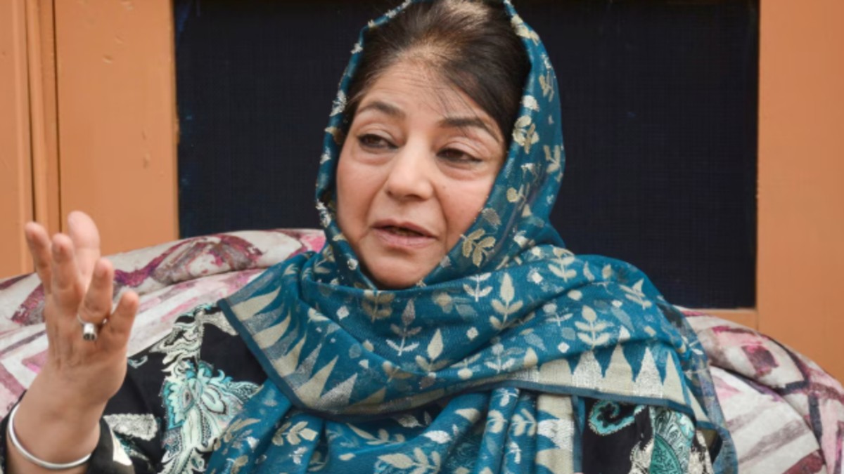 “War is not a solution to any problem…”: PDP Chief Mehbooba Mufti