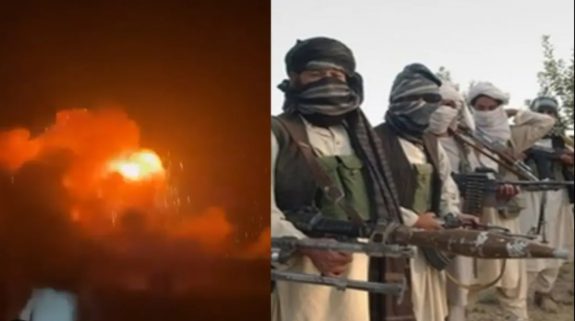 Pakistan targets Jammu with loitering munitions, Indian Air Defence guns firing back