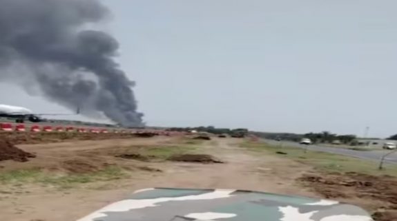 Air India flight AI 171 bound for London with 242 passengers on board, crashes at Ahmedabad airport