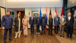 All-party delegation led by BJP MP Ravi Shankar Prasad arrives in Berlin