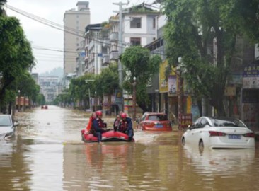 China’s Rongjiang county battles severe flooding, activates highest-level emergency response