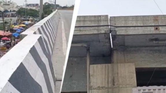 Tamil Nadu: Crack develops on Hosur flyover, traffic diverted on Chennai-Bengaluru highway
