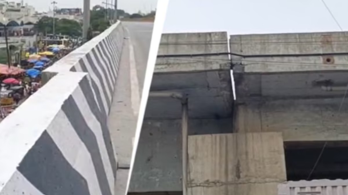 Tamil Nadu: Crack develops on Hosur flyover, traffic diverted on Chennai-Bengaluru highway