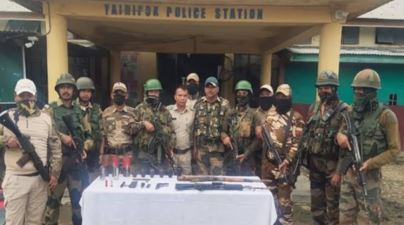 Manipur: Security forces recover 328 weapons in major crackdown across valley districts