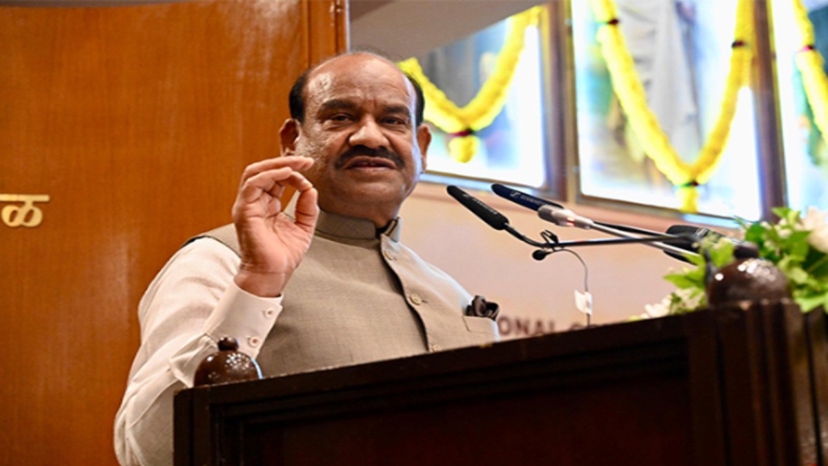 Lok Sabha Speaker Om Birla emphasises dialogue and democracy at Mahavirayatan foundation event