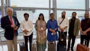“Going back very satisfied”: All-party delegation led by Sanjay Jha concludes multi-nation tour, departs for India